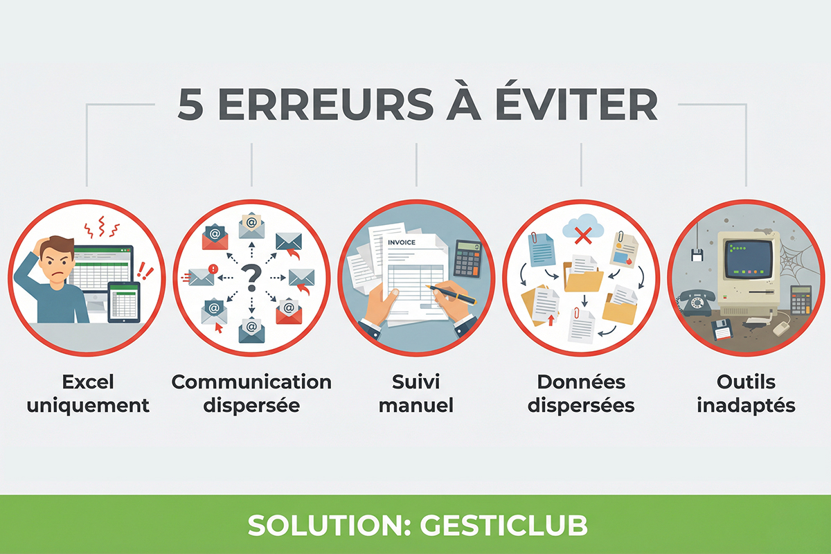 5 Erreurs à Éviter dans la Gestion Administrative de Votre Association